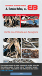 Mobile Screenshot of hierrosa-estaunbolea.com